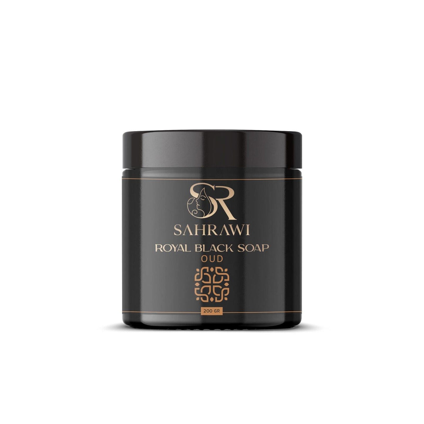 Royal Oud Black Soap with Oud & Kessa Glove