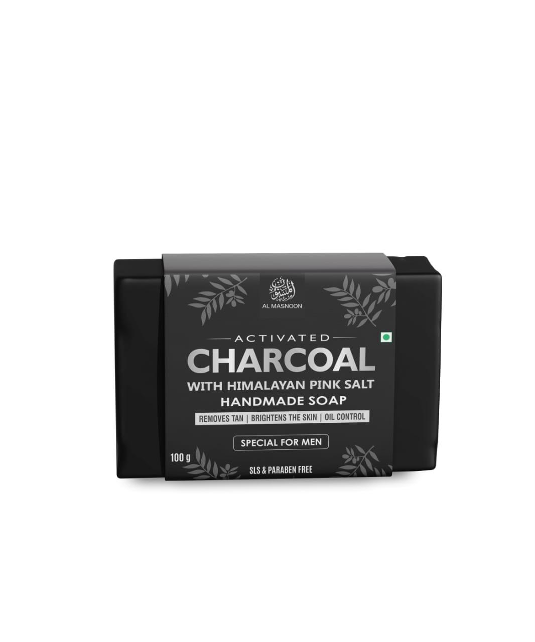 Charcoal Soap W/Himalayan Salt