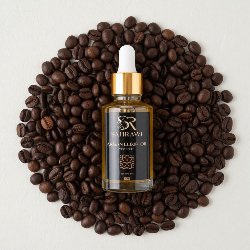 Argan Elixir Oil With Coffee
