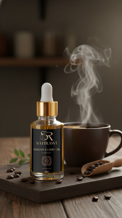 Argan Elixir Oil With Coffee